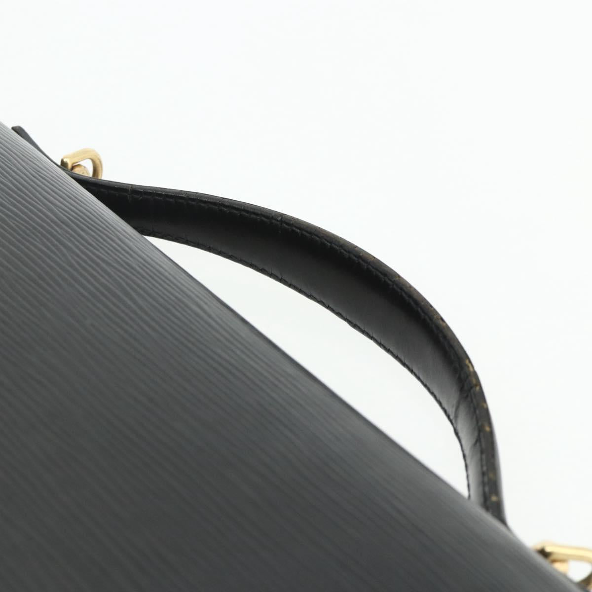 LOUIS VUITTON Epi Monceau 28 Hand Bag Black M52122 LV Auth BA12216