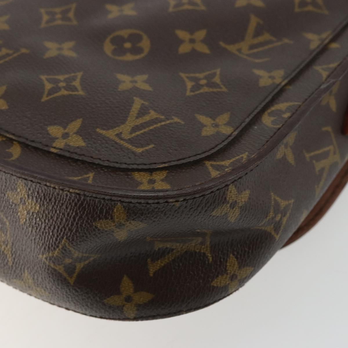 LOUIS VUITTON Monogram Saint Cloud GM Shoulder Bag M51242 LV Auth BA12220
