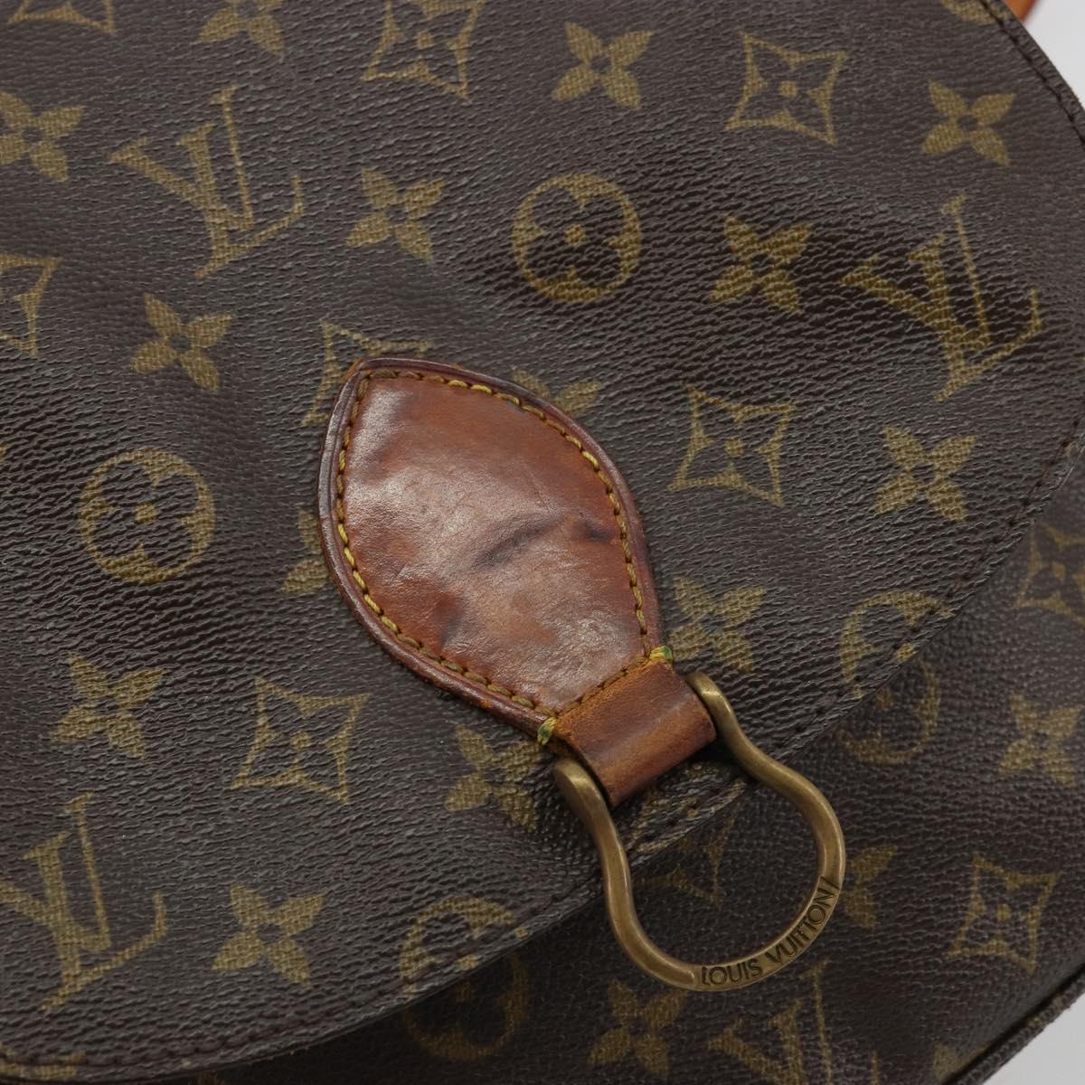 LOUIS VUITTON Monogram Saint Cloud GM Shoulder Bag M51242 LV Auth BA12220