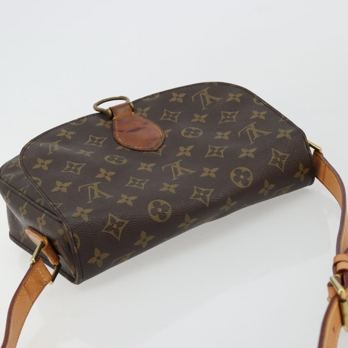 LOUIS VUITTON Monogram Saint Cloud GM Shoulder Bag M51242 LV Auth BA12220