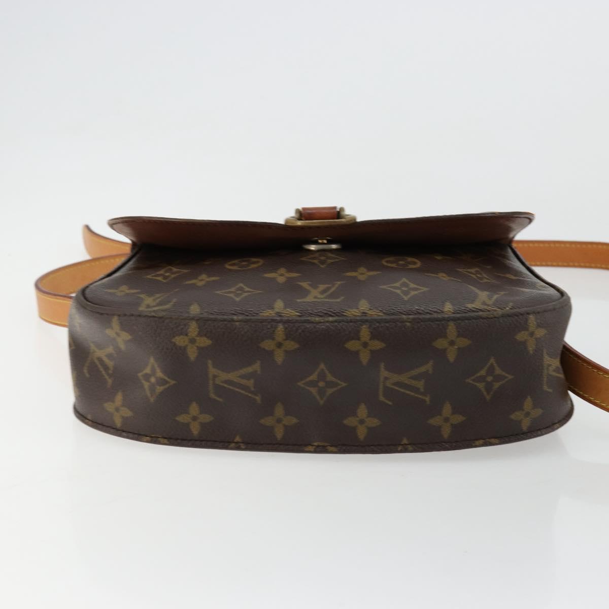 LOUIS VUITTON Monogram Saint Cloud GM Shoulder Bag M51242 LV Auth BA12220