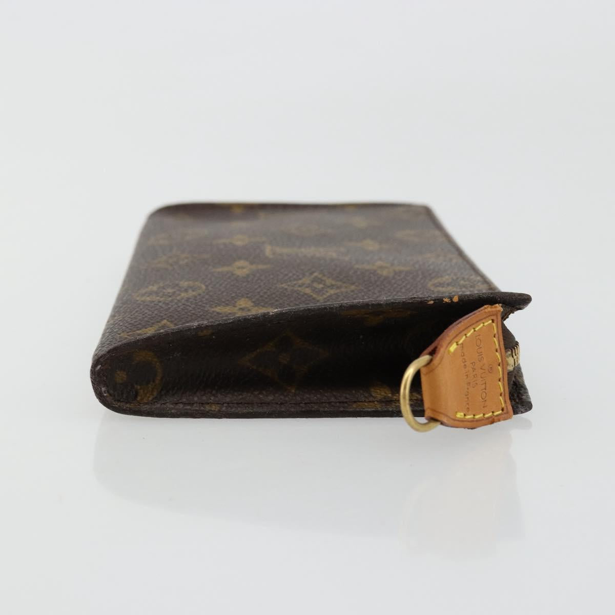 LOUIS VUITTON Monogram Bucket GM Accessory Pouch LV Auth BA12224
