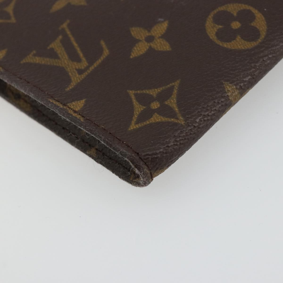 LOUIS VUITTON Monogram Bucket GM Accessory Pouch LV Auth BA12224