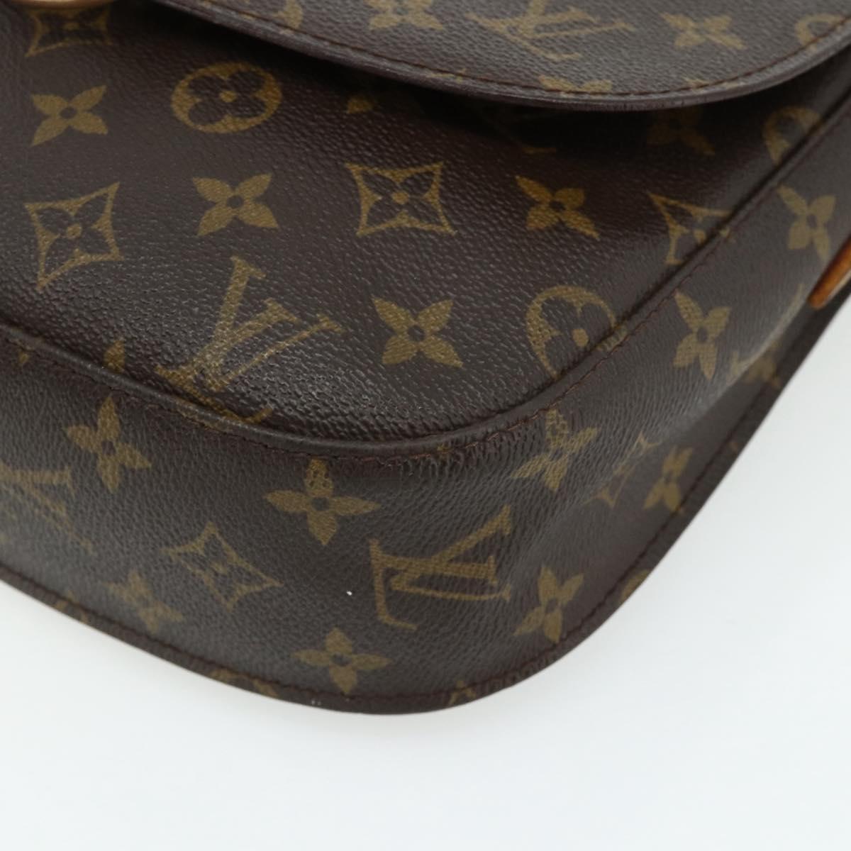 LOUIS VUITTON Monogram Saint Cloud GM Shoulder Bag M51242 LV Auth BA12226