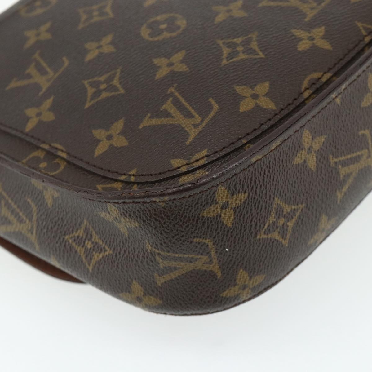 LOUIS VUITTON Monogram Saint Cloud GM Shoulder Bag M51242 LV Auth BA12226