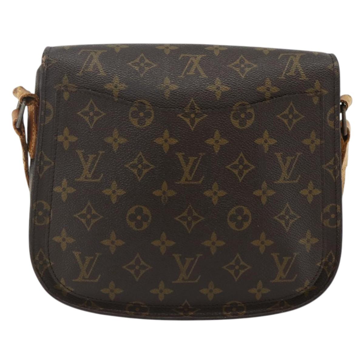 LOUIS VUITTON Monogram Saint Cloud GM Shoulder Bag M51242 LV Auth BA12226
