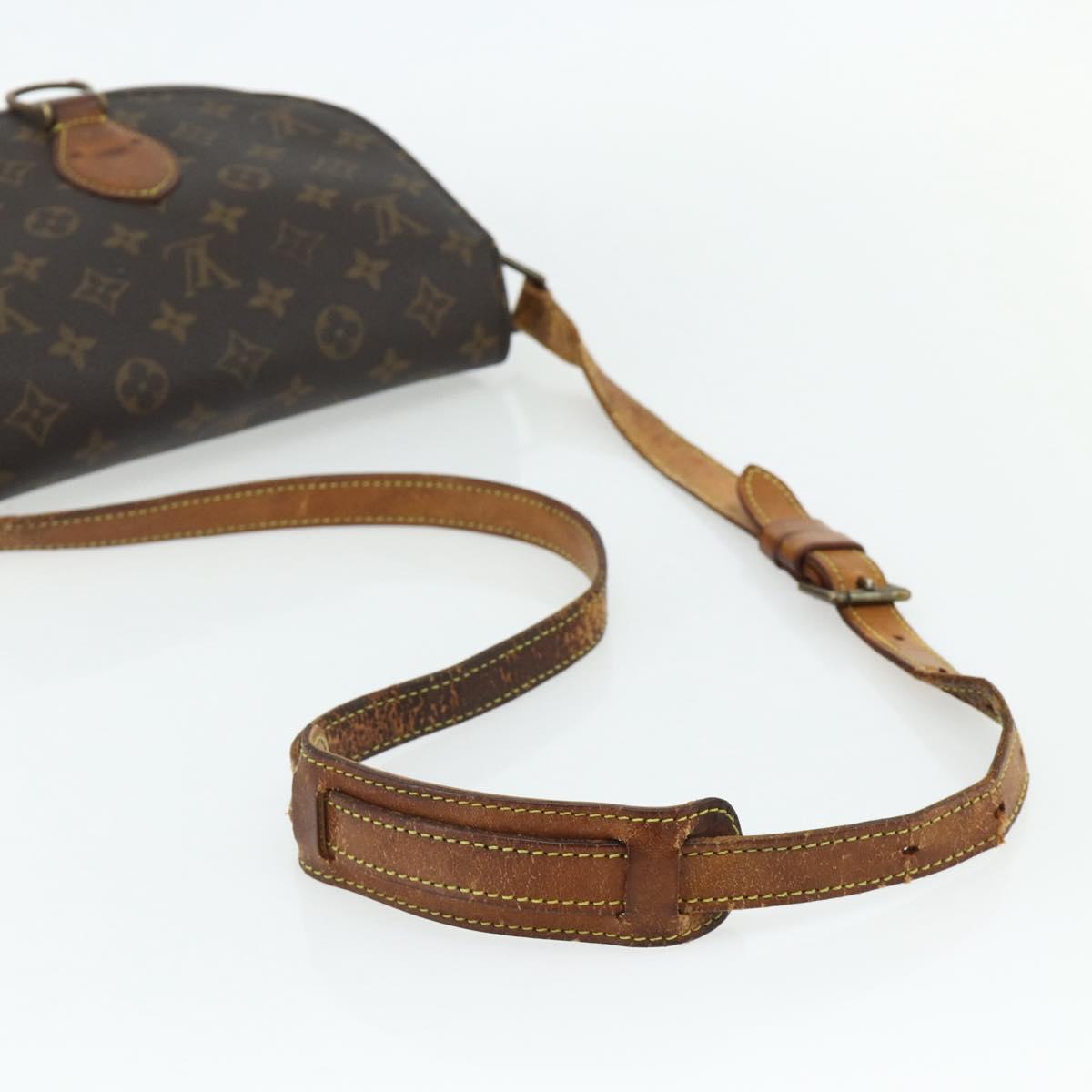 LOUIS VUITTON Monogram Saint Cloud GM Shoulder Bag M51242 LV Auth BA12226