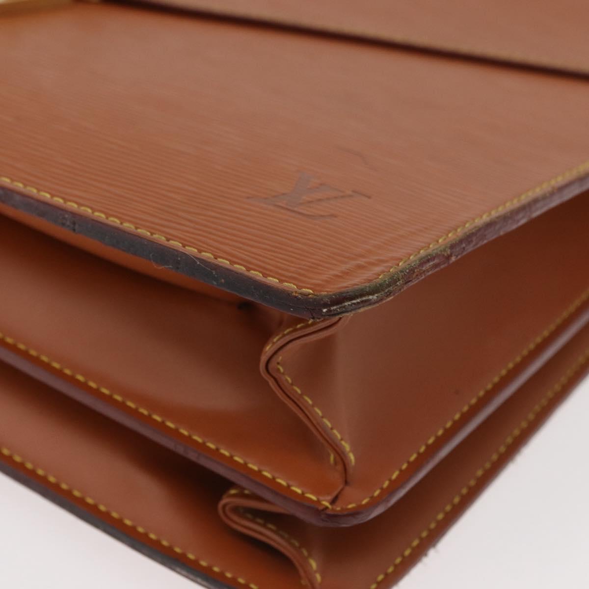 LOUIS VUITTON Epi Serviette Conseiller Briefcase Zipangu M54428 Auth BA12244