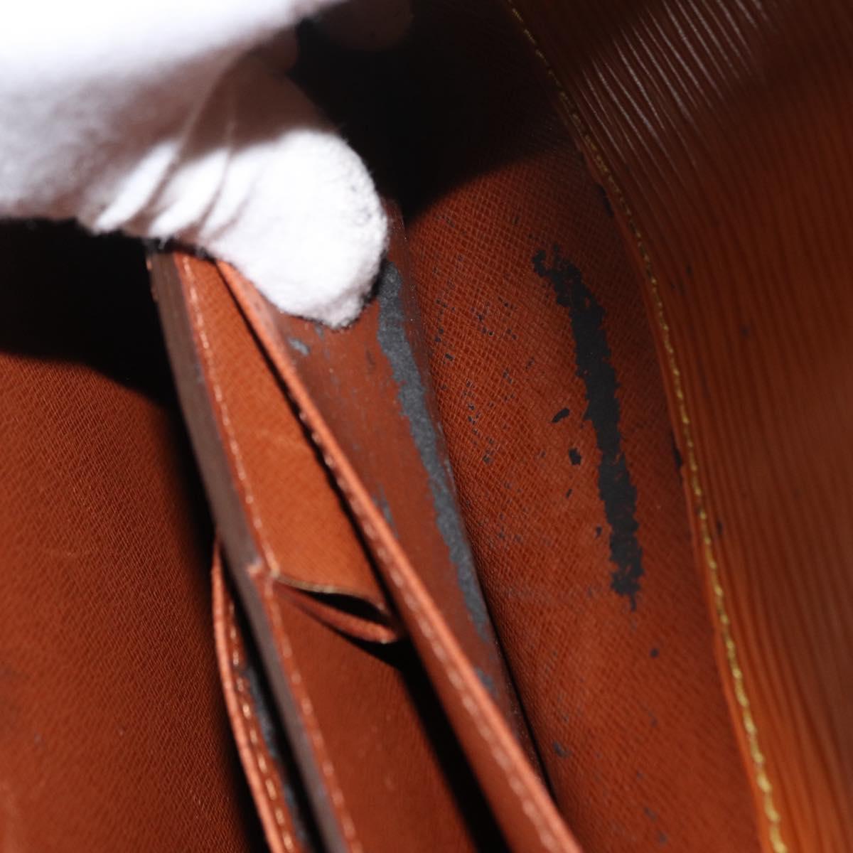 LOUIS VUITTON Epi Serviette Conseiller Briefcase Zipangu M54428 Auth BA12244