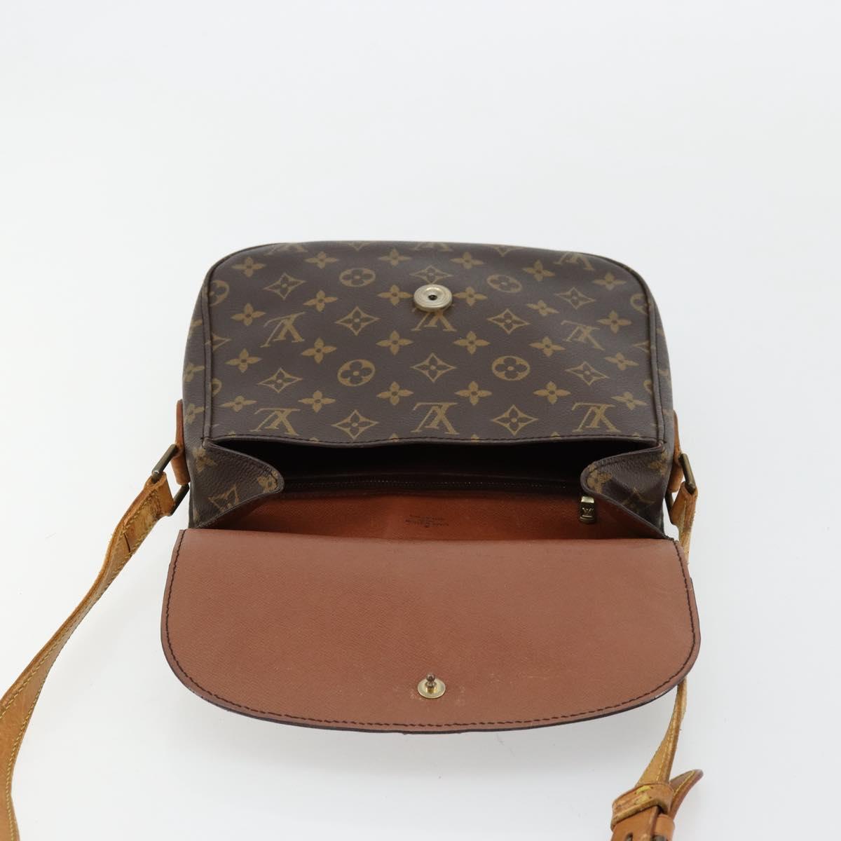 LOUIS VUITTON Monogram Saint Cloud GM Shoulder Bag M51242 LV Auth BA12247