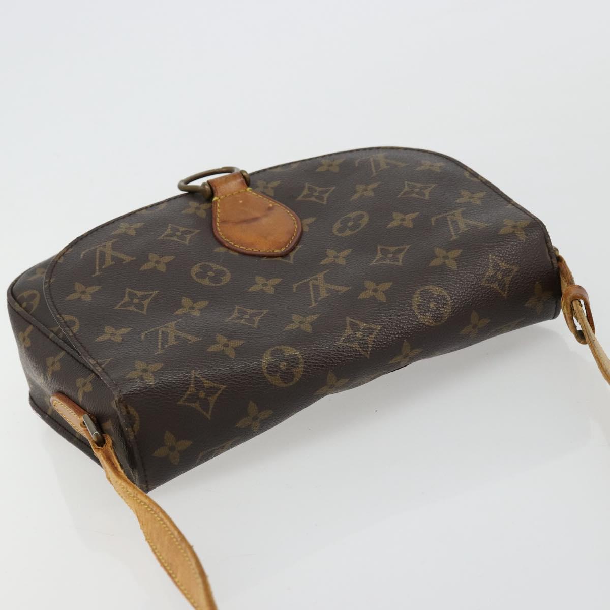 LOUIS VUITTON Monogram Saint Cloud GM Shoulder Bag M51242 LV Auth BA12247