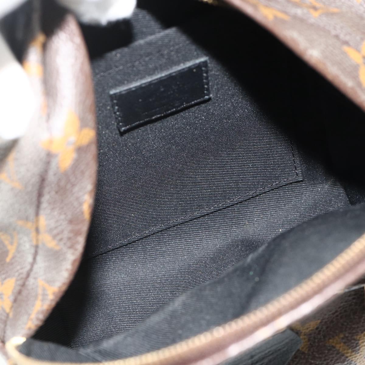 LOUIS VUITTON Monogram Palm Springs MINI Backpack M44873 LV Auth BA12251A
