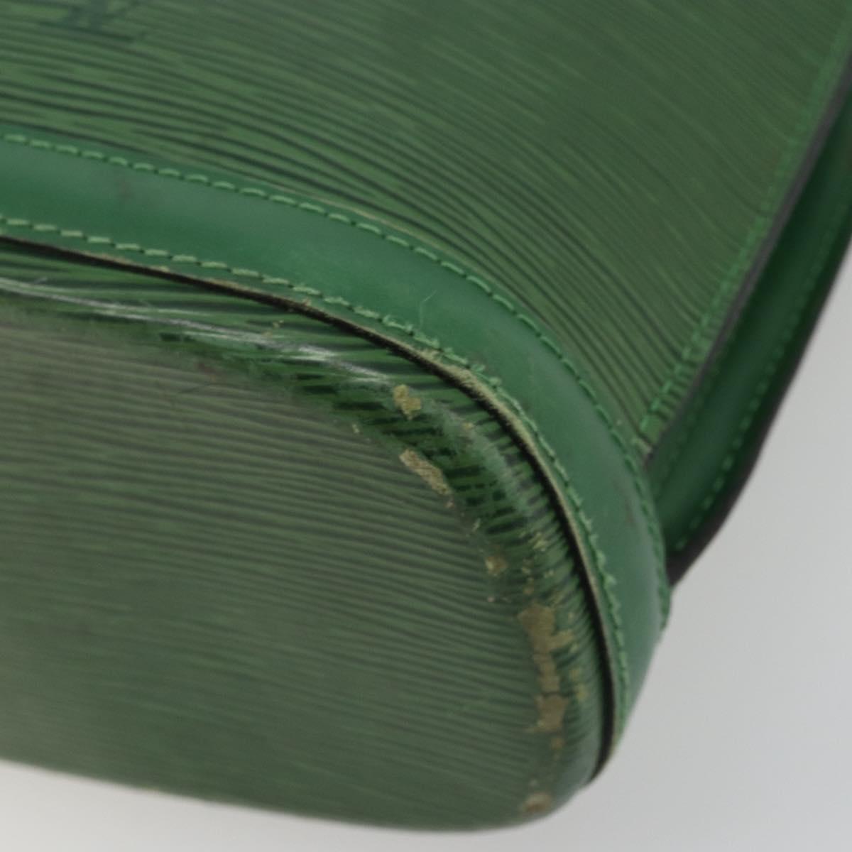 LOUIS VUITTON Epi Lussac Shoulder Bag Green M52284 LV Auth BA12273