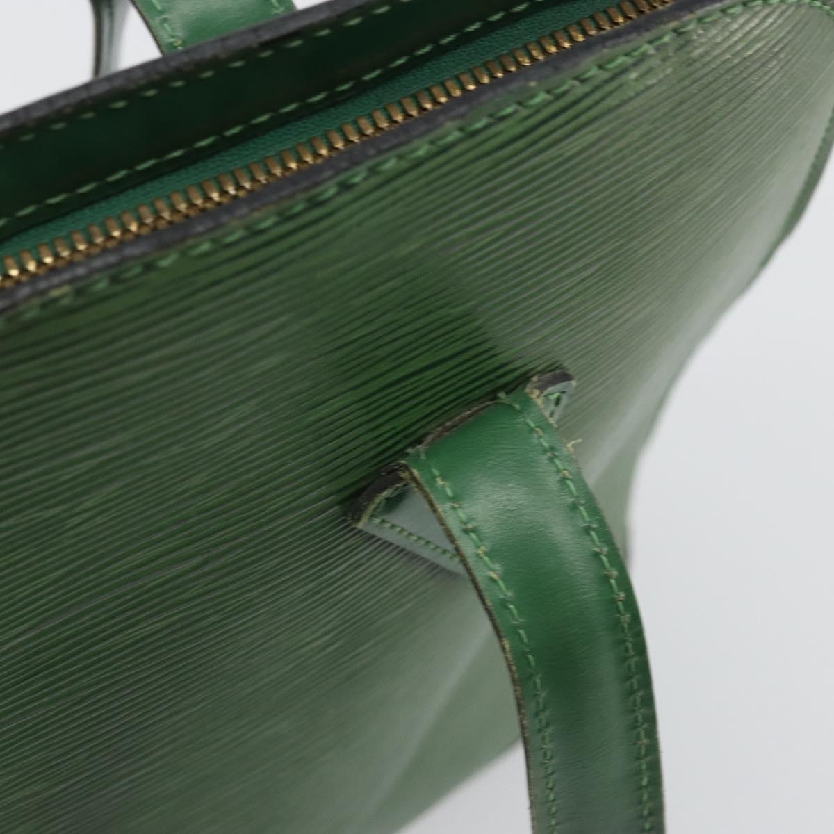 LOUIS VUITTON Epi Lussac Shoulder Bag Green M52284 LV Auth BA12273