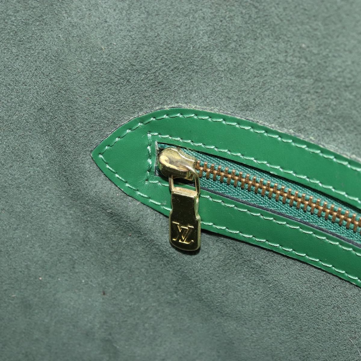 LOUIS VUITTON Epi Lussac Shoulder Bag Green M52284 LV Auth BA12273