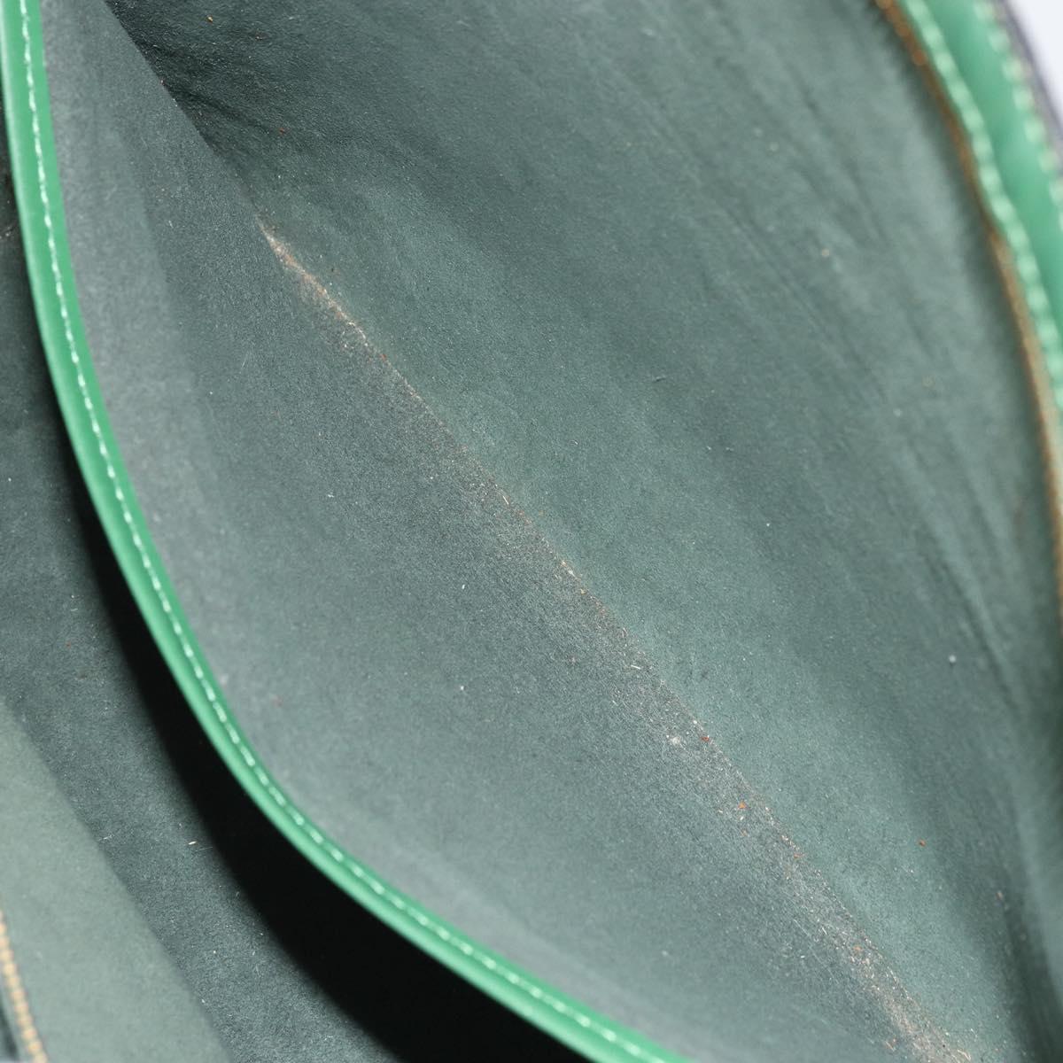 LOUIS VUITTON Epi Lussac Shoulder Bag Green M52284 LV Auth BA12273