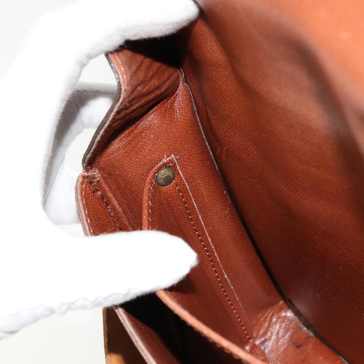 LOUIS VUITTON Monogram Cartouchiere MM Shoulder Bag M51253 LV Auth BA12277