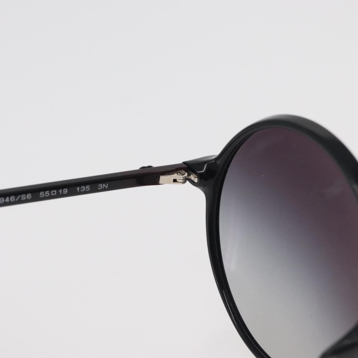 CHANEL Sunglasses plastic Black 5279-A CC Auth BA12282