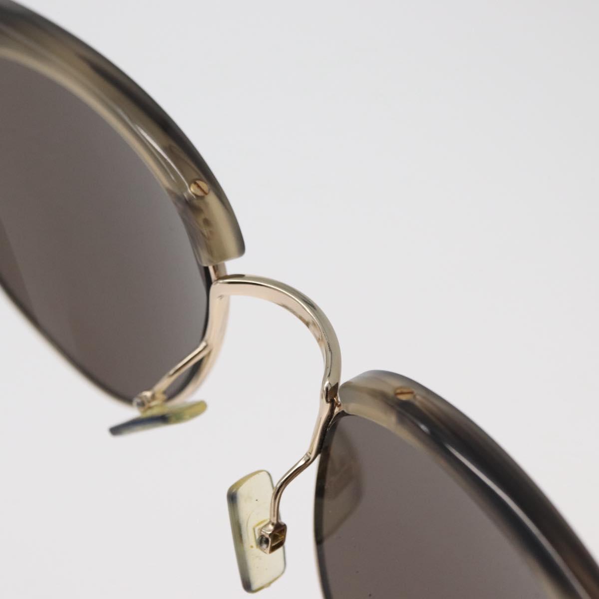SAINT LAURENT Sunglasses plastic Beige SL5 Auth BA12284