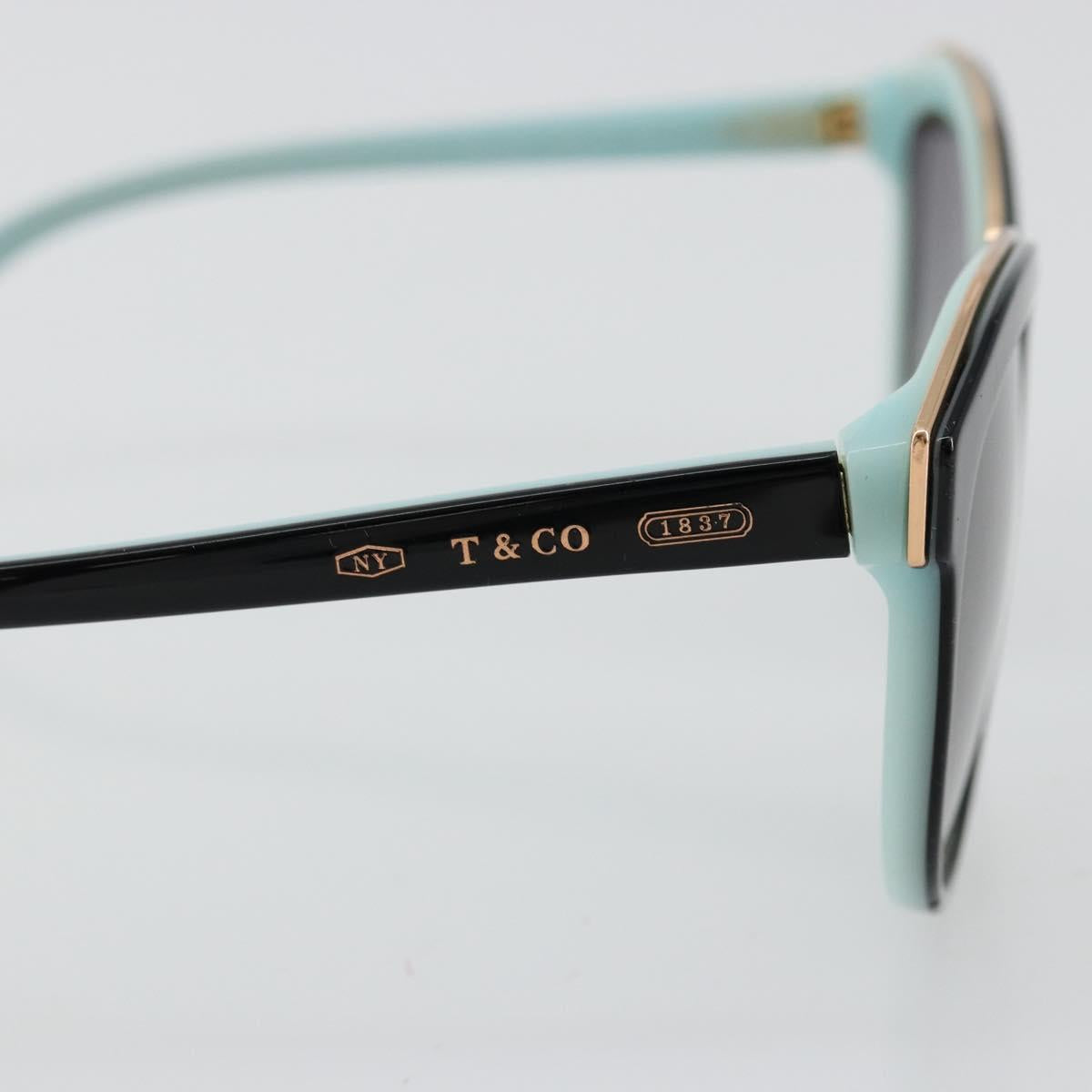 TIFFANY&Co. Sunglasses plastic Black TF4146-F Auth BA12286A