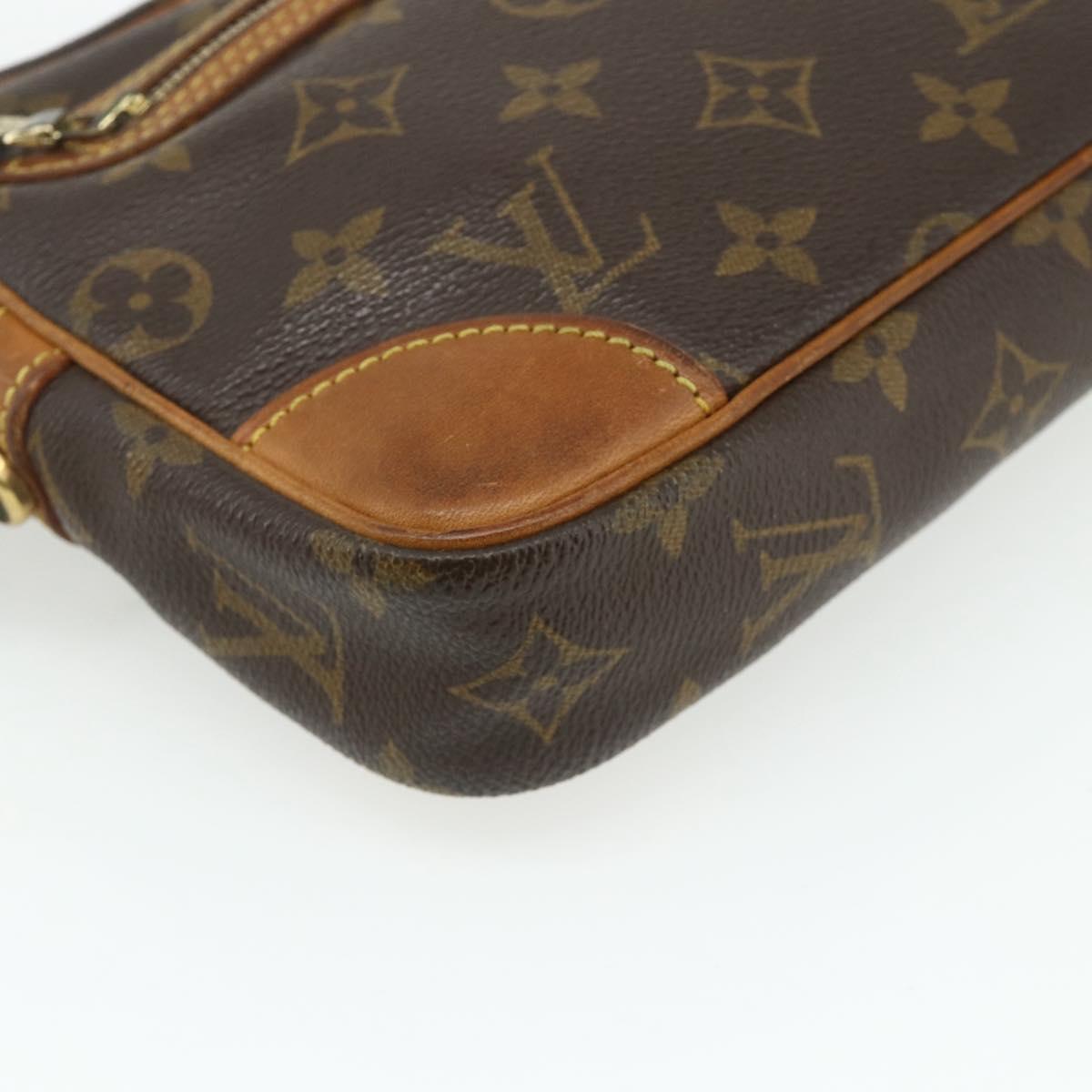 LOUIS VUITTON Monogram Marly Dragonne GM Clutch Bag M51825 LV Auth BA12298