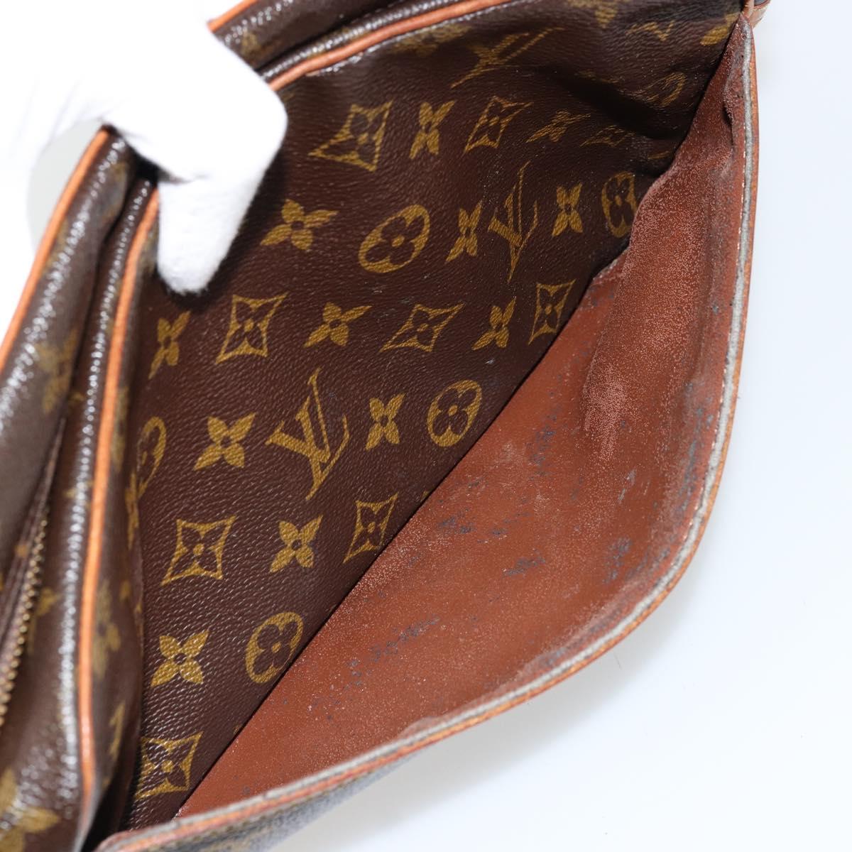 LOUIS VUITTON Monogram Compiegne 28 Clutch Bag M51845 LV Auth BA12316