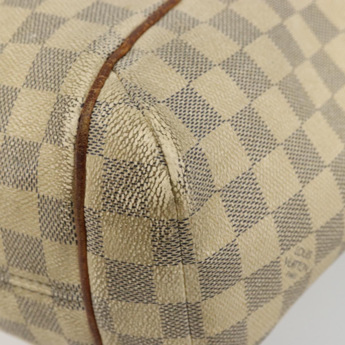 LOUIS VUITTON Damier Azur Totally PM Tote Bag N41280 LV Auth BA12320