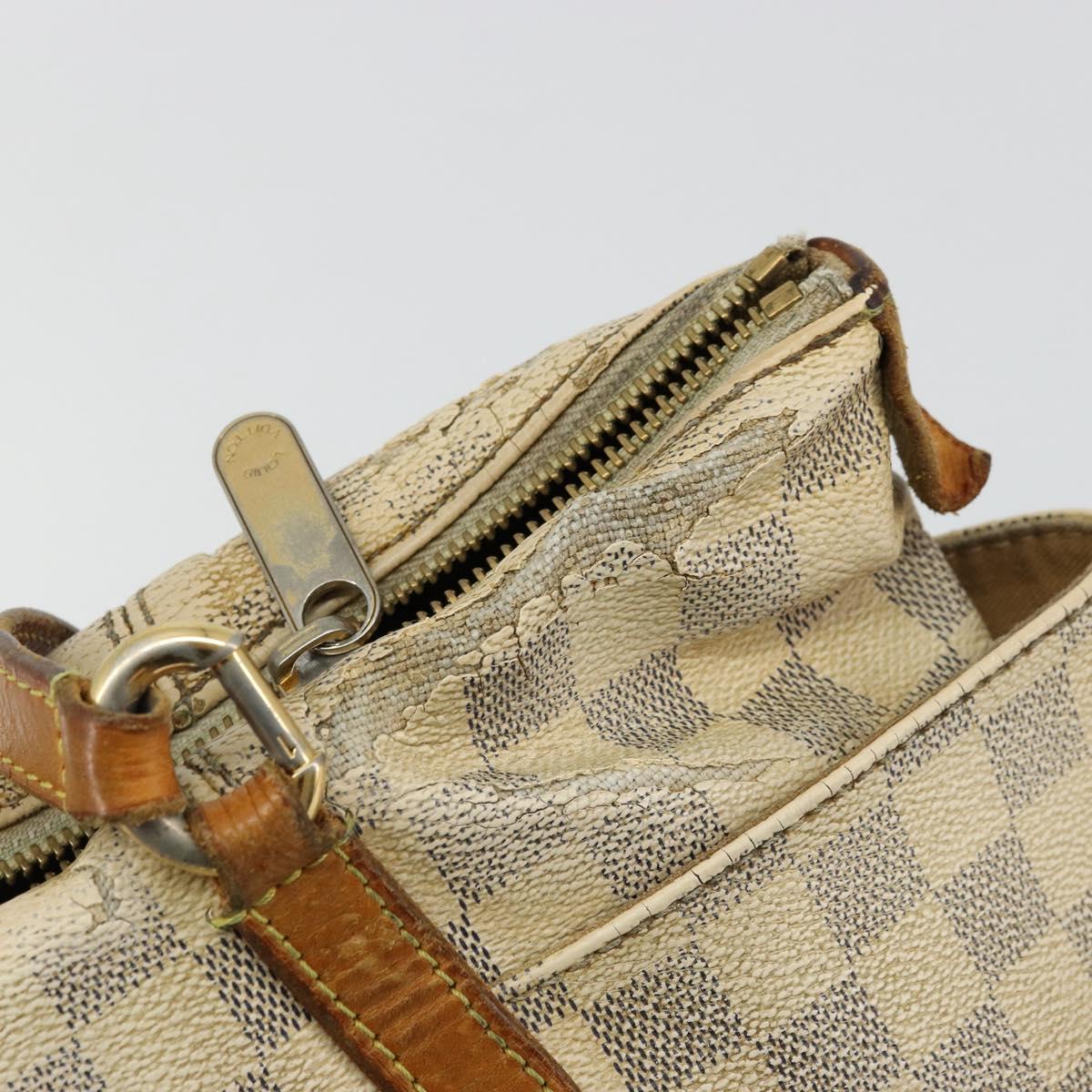 LOUIS VUITTON Damier Azur Totally PM Tote Bag N41280 LV Auth BA12320