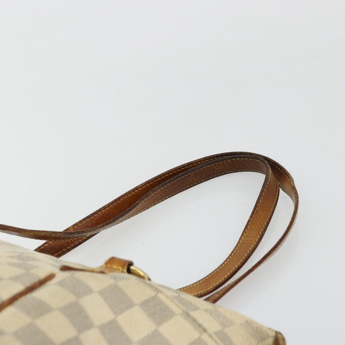 LOUIS VUITTON Damier Azur Totally PM Tote Bag N41280 LV Auth BA12320