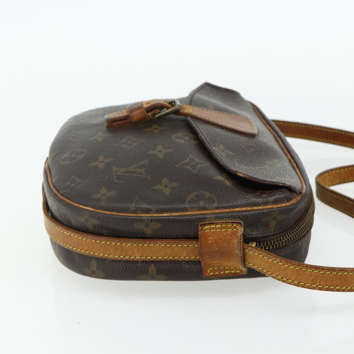 LOUIS VUITTON Monogram Jeune Fille MM Shoulder Bag M51226 LV Auth BA12321