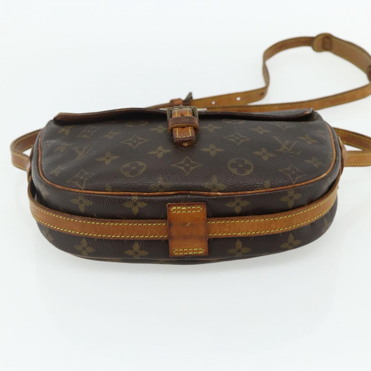 LOUIS VUITTON Monogram Jeune Fille MM Shoulder Bag M51226 LV Auth BA12321