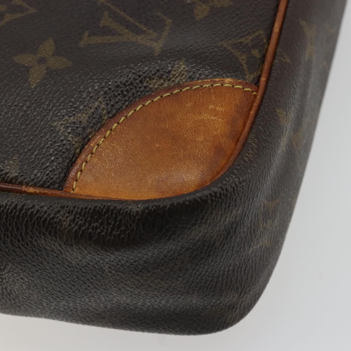LOUIS VUITTON Monogram Compiegne 28 Clutch Bag M51845 LV Auth BA12322