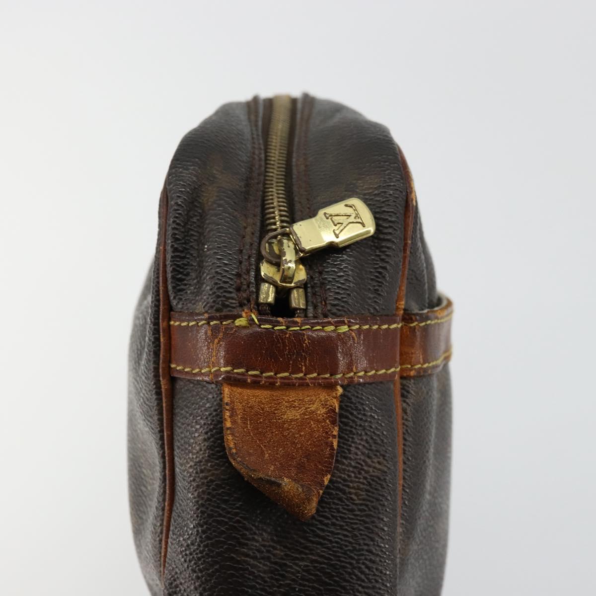 LOUIS VUITTON Monogram Compiegne 28 Clutch Bag M51845 LV Auth BA12322
