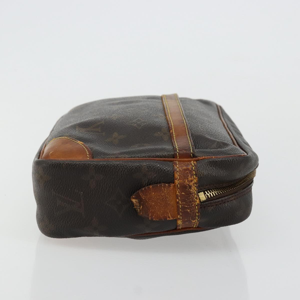 LOUIS VUITTON Monogram Compiegne 28 Clutch Bag M51845 LV Auth BA12322