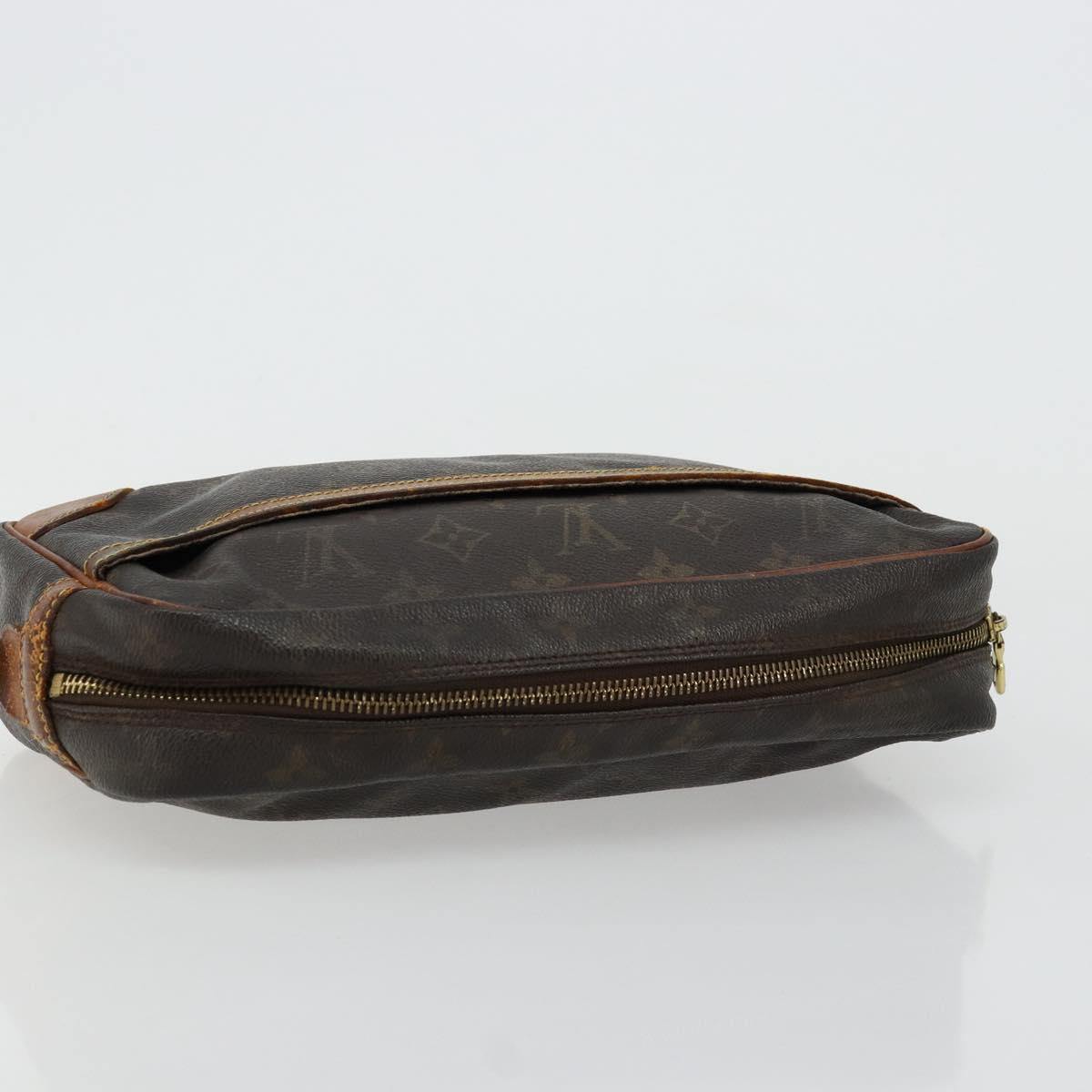 LOUIS VUITTON Monogram Compiegne 28 Clutch Bag M51845 LV Auth BA12322
