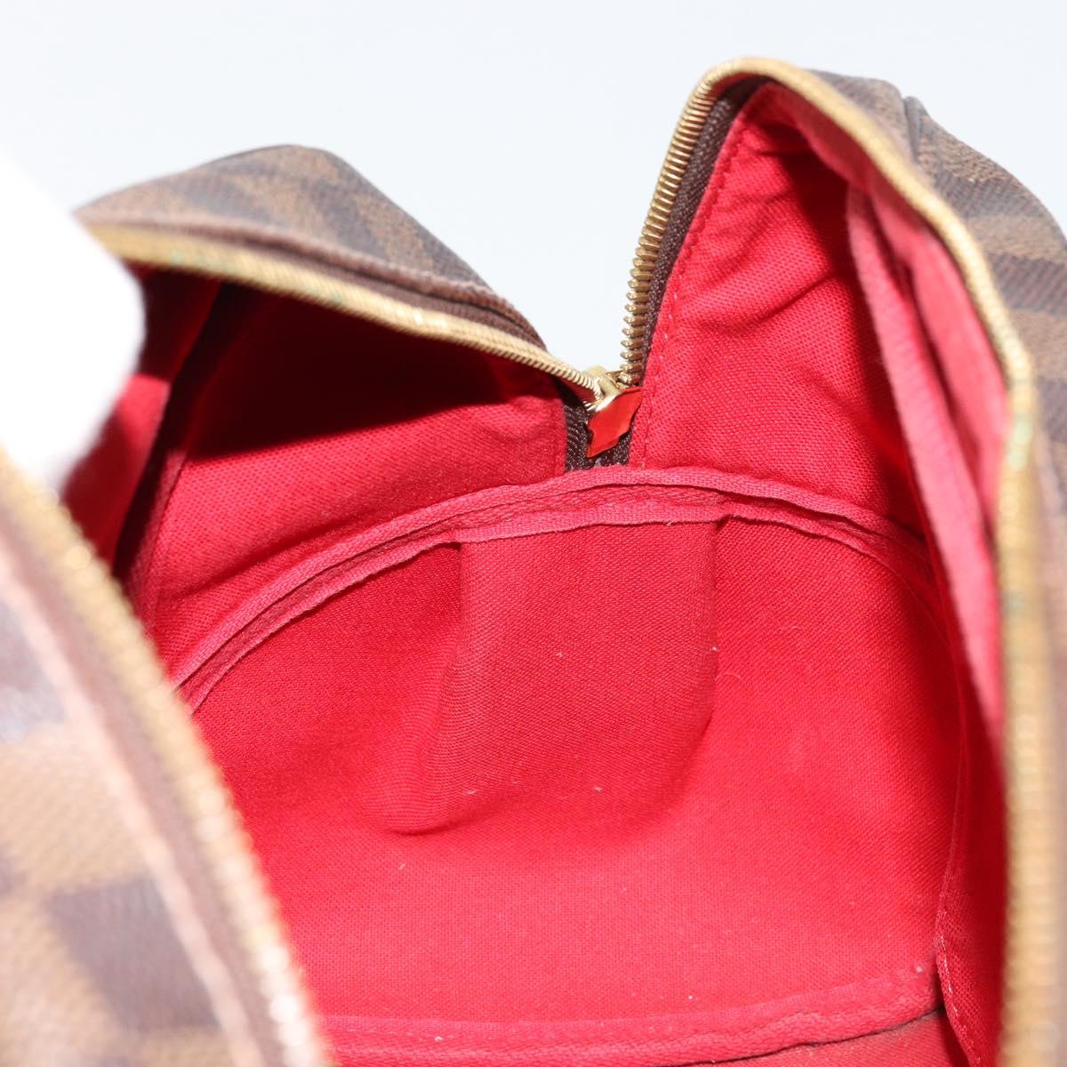 LOUIS VUITTON Damier Ebene Rivington PM Hand Bag N41157 LV Auth BA12332