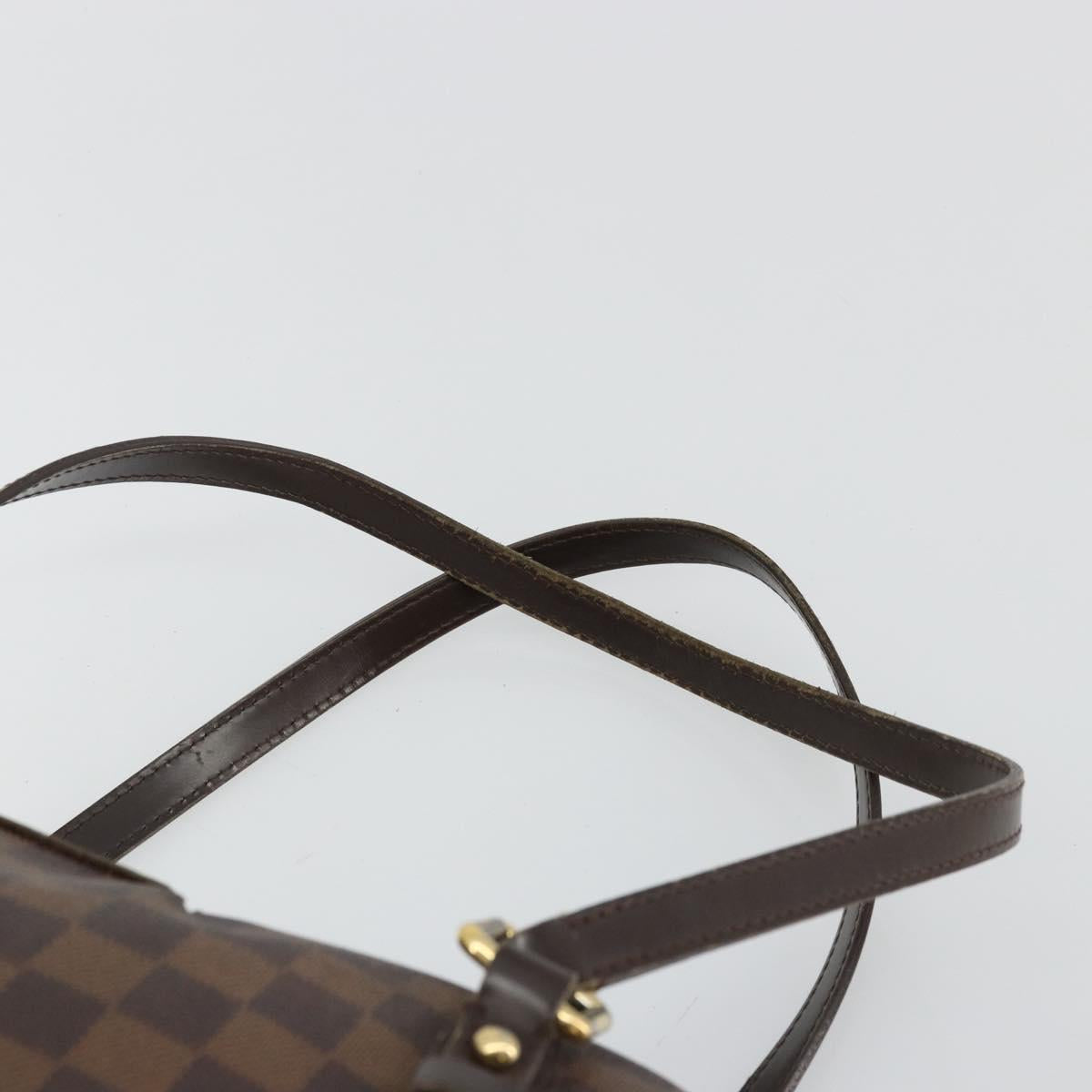 LOUIS VUITTON Damier Ebene Rivington PM Hand Bag N41157 LV Auth BA12332