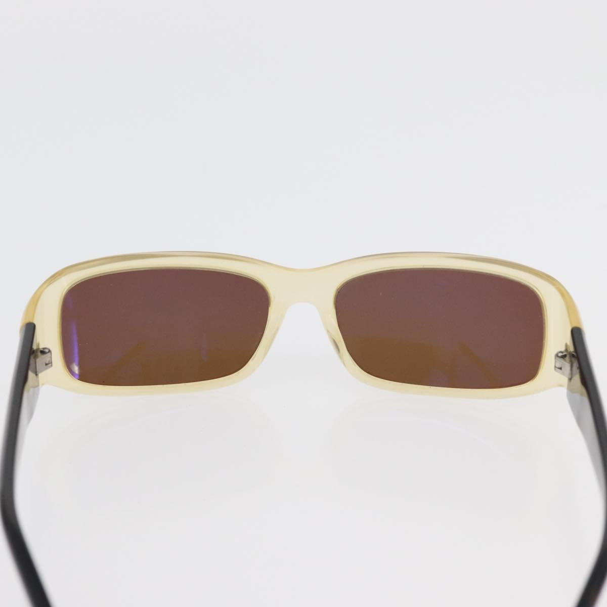 PRADA Loewe Sunglasses plastic 2 Set Beige Black Auth BA12344