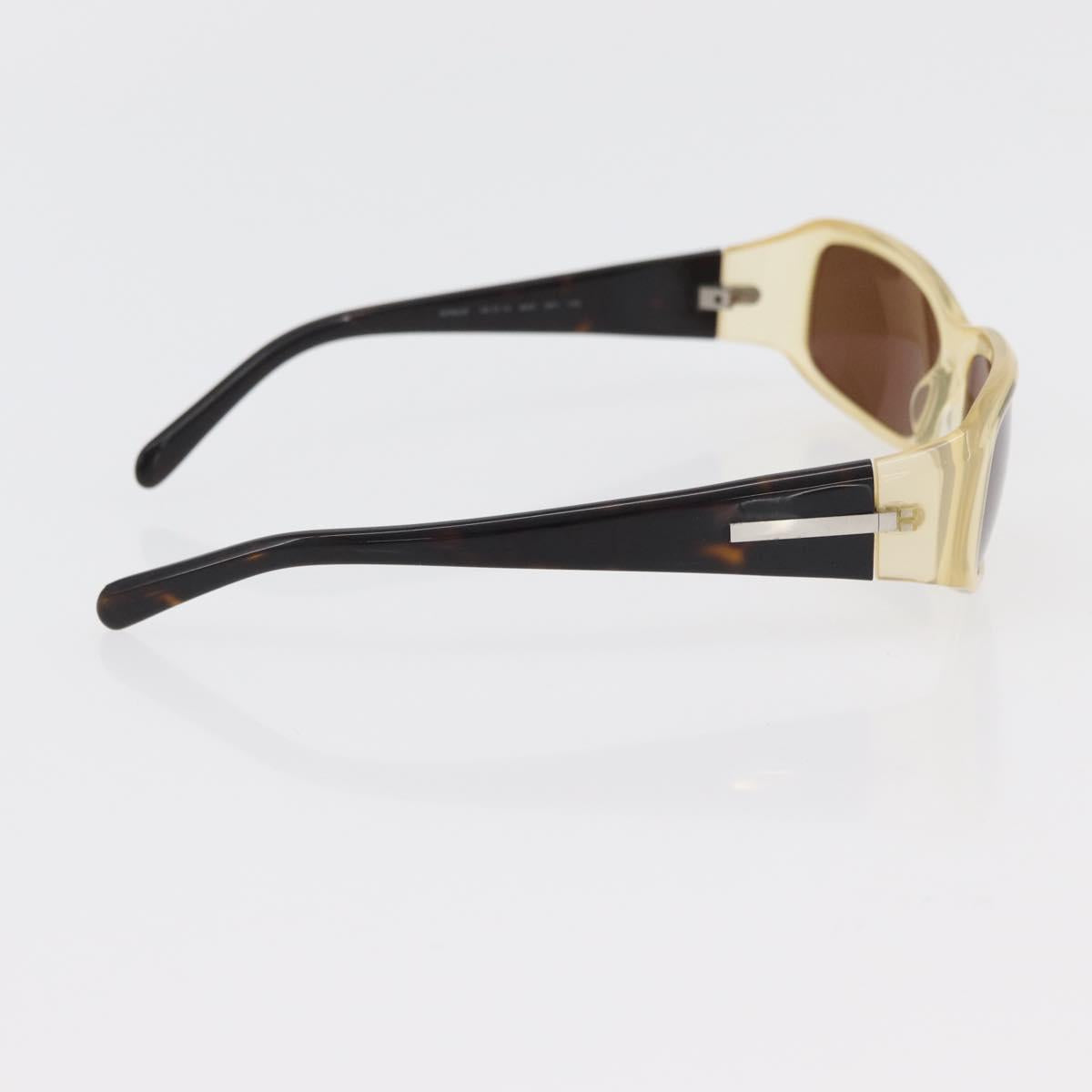 PRADA Loewe Sunglasses plastic 2 Set Beige Black Auth BA12344