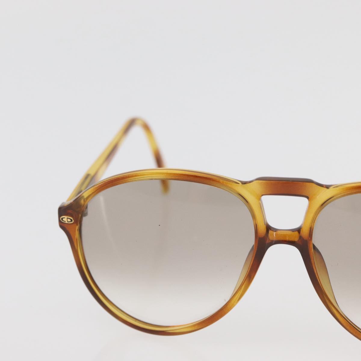 GIVENCHY Christian Dior Sunglasses plastic 2 Set Beige Brown Auth BA12345
