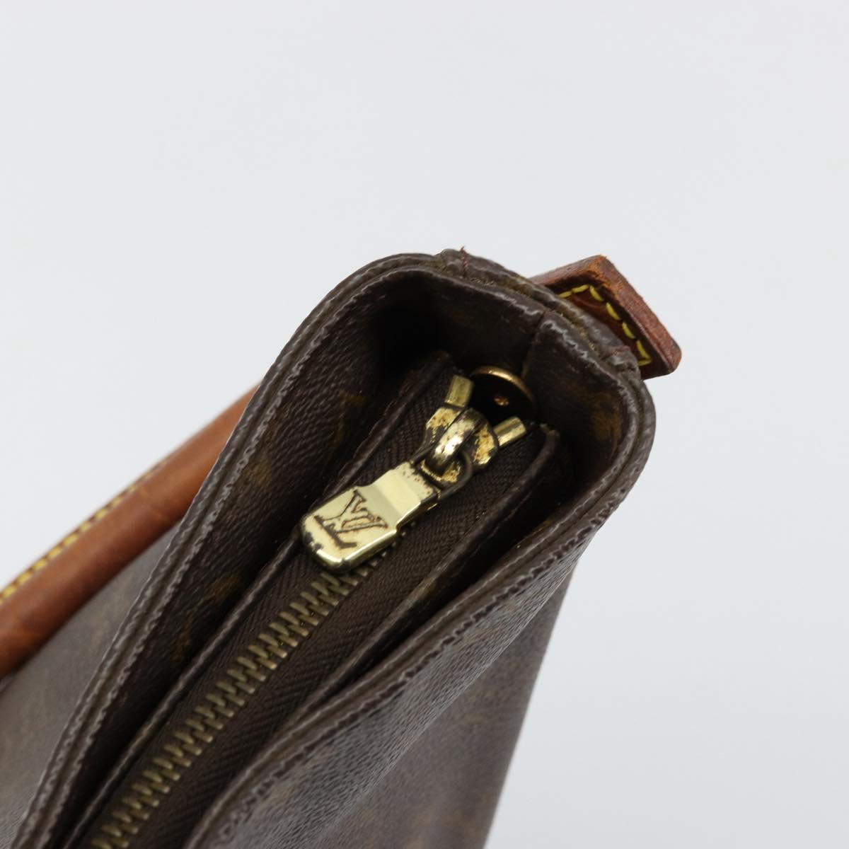 LOUIS VUITTON Monogram Looping GM Shoulder Bag M51145 LV Auth BA12353