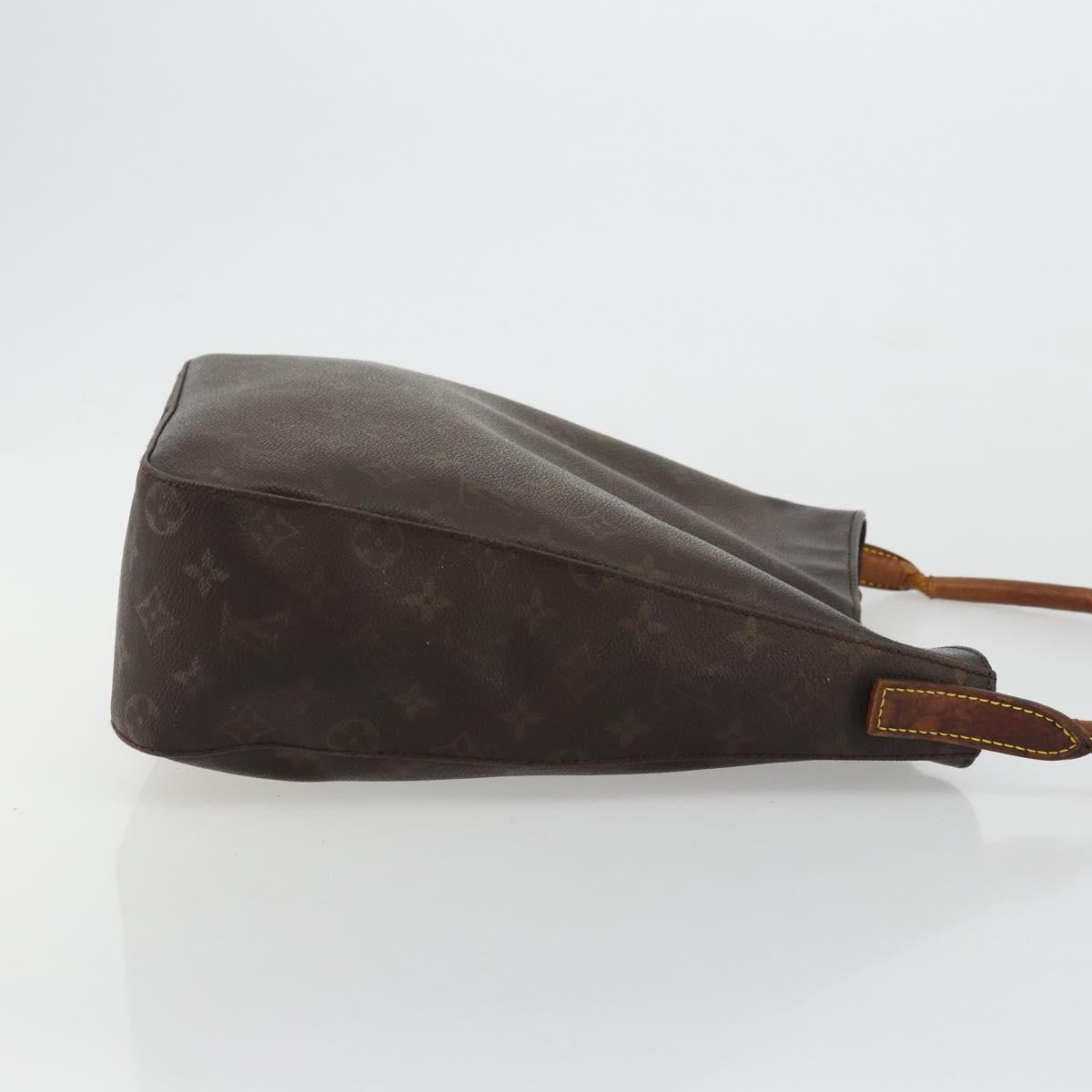 LOUIS VUITTON Monogram Looping GM Shoulder Bag M51145 LV Auth BA12353