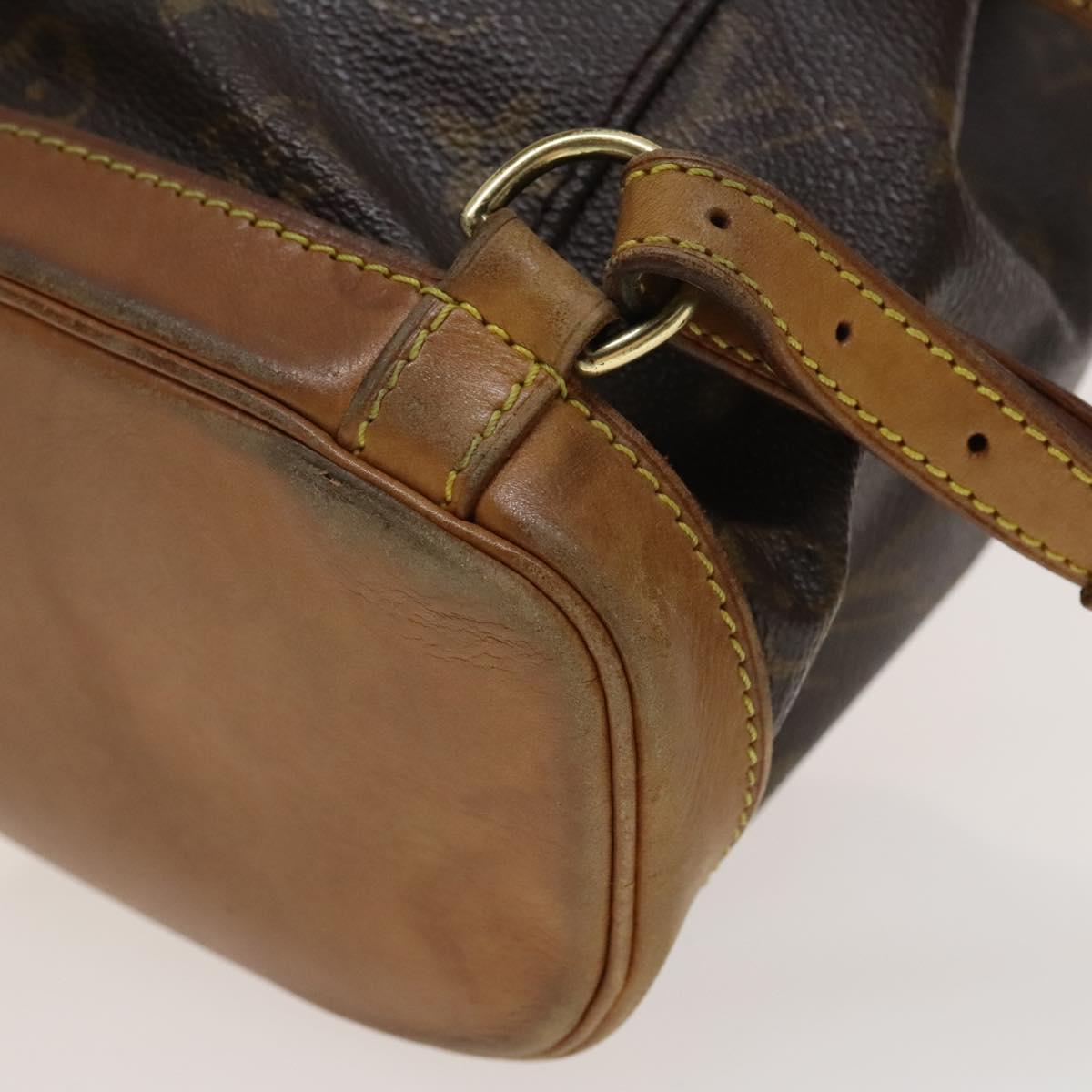 LOUIS VUITTON Monogram Montsouris PM Backpack M51137 LV Auth BA1236