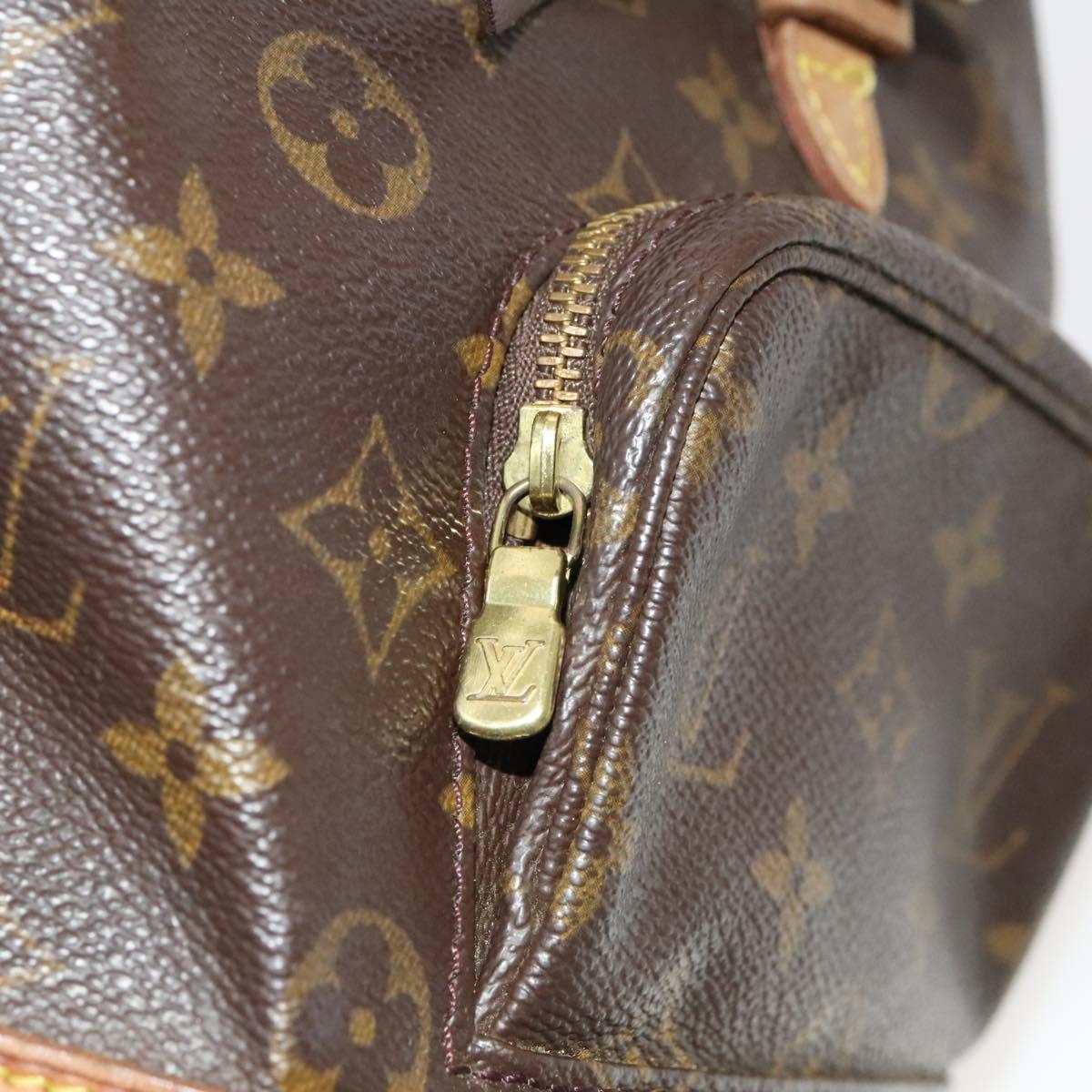 LOUIS VUITTON Monogram Montsouris PM Backpack M51137 LV Auth BA1236
