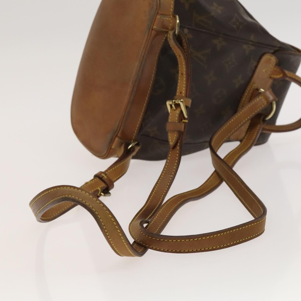 LOUIS VUITTON Monogram Montsouris PM Backpack M51137 LV Auth BA1236