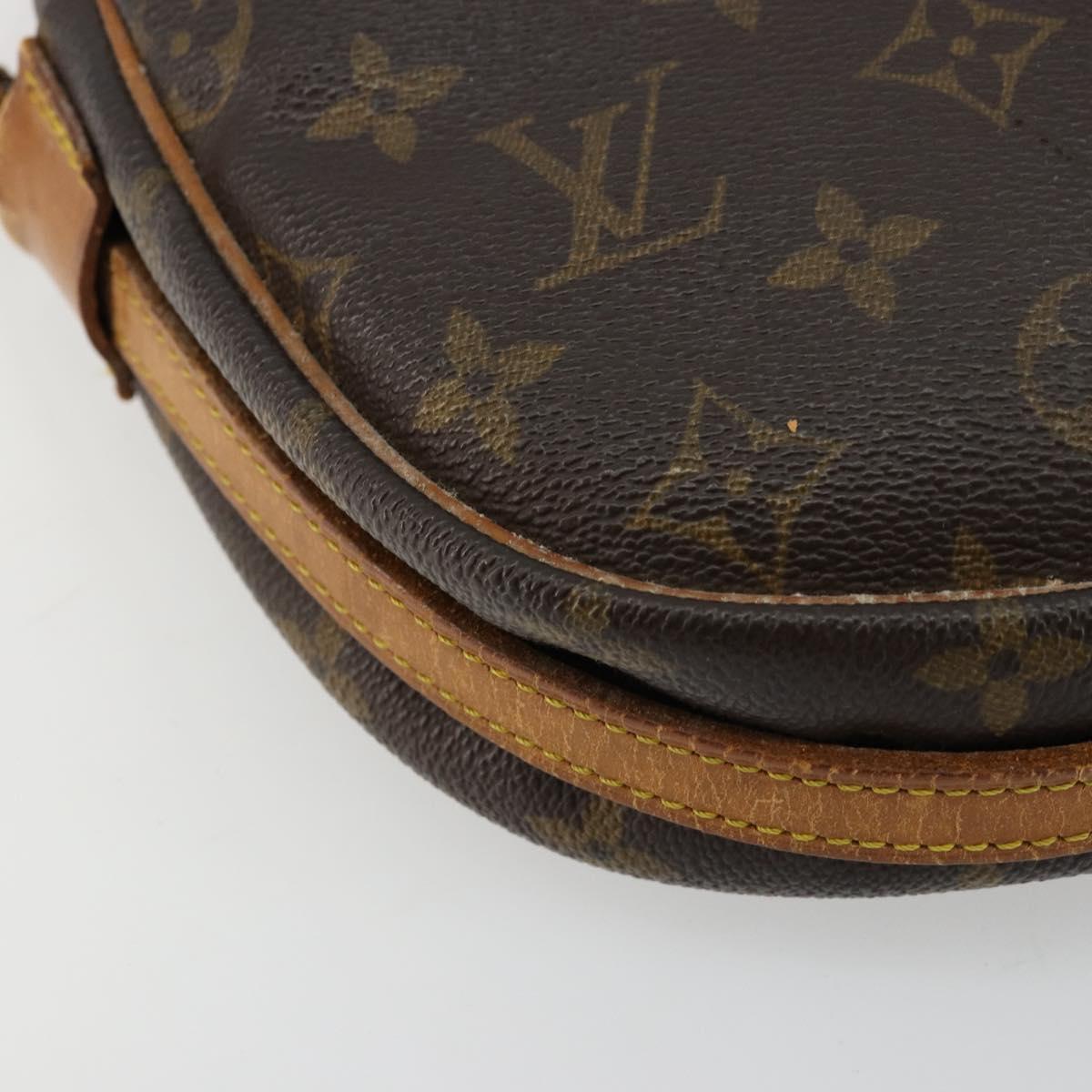 LOUIS VUITTON Monogram Jeune Fille MM Shoulder Bag M51226 LV Auth BA12363