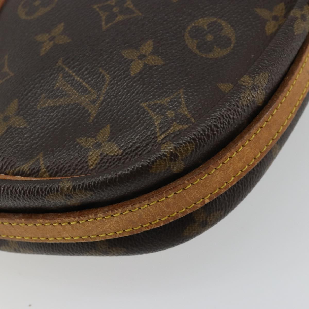 LOUIS VUITTON Monogram Jeune Fille MM Shoulder Bag M51226 LV Auth BA12363