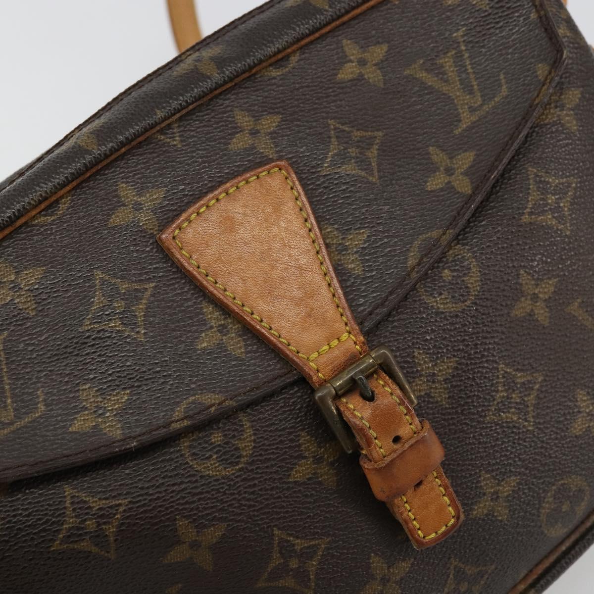 LOUIS VUITTON Monogram Jeune Fille MM Shoulder Bag M51226 LV Auth BA12363