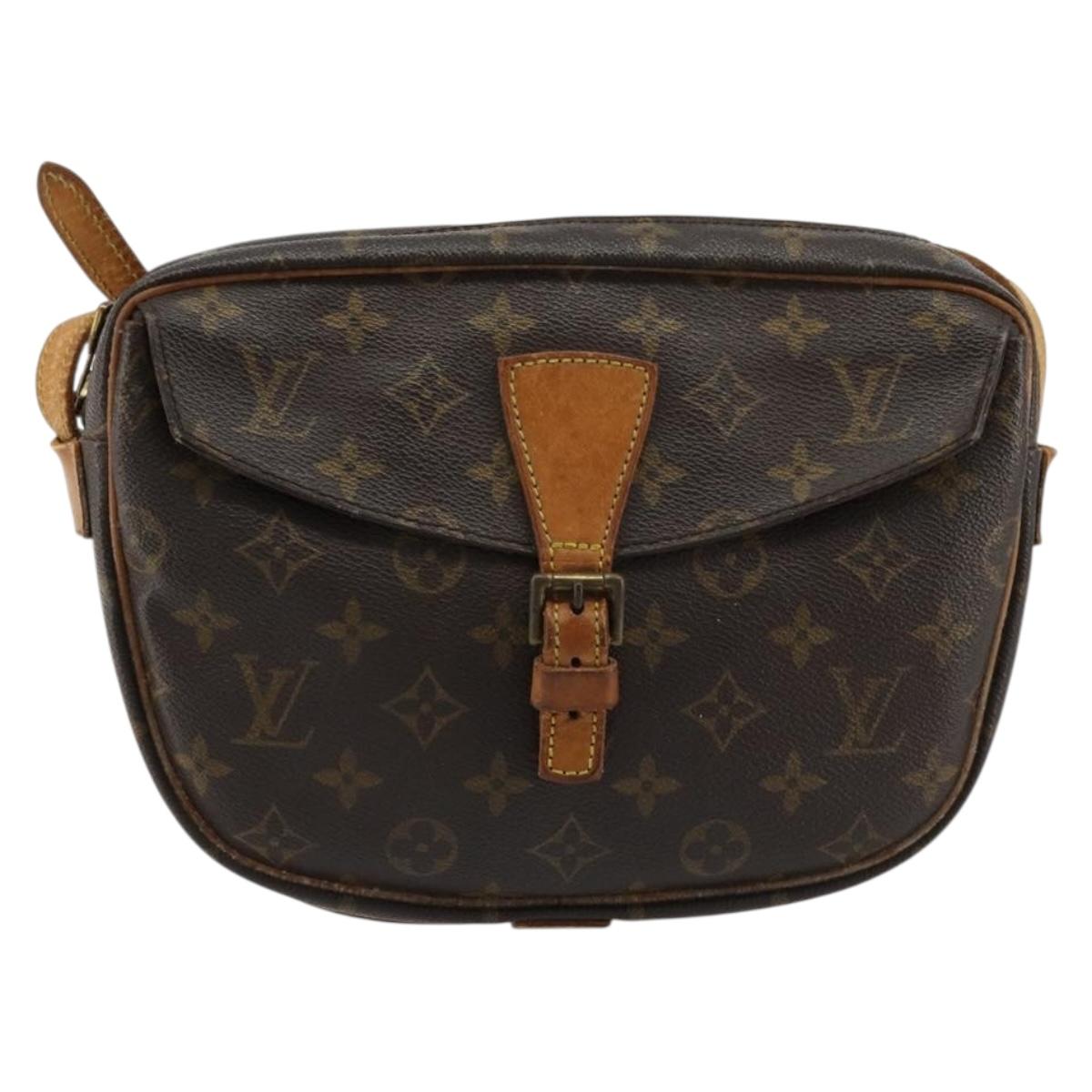 LOUIS VUITTON Monogram Jeune Fille MM Shoulder Bag M51226 LV Auth BA12363