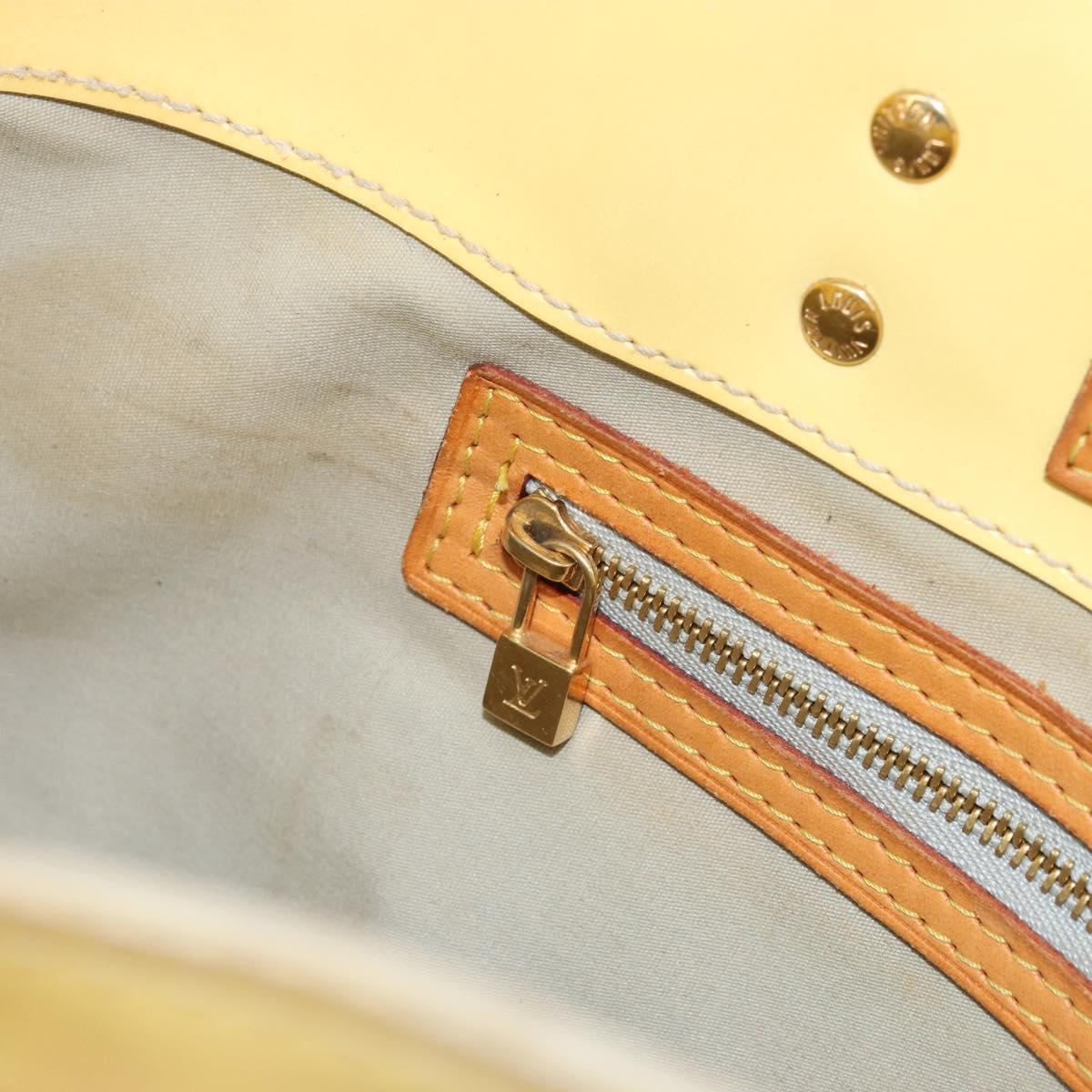 LOUIS VUITTON Monogram Vernis Reade PM Hand Bag Gris M91145 LV Auth BA12366